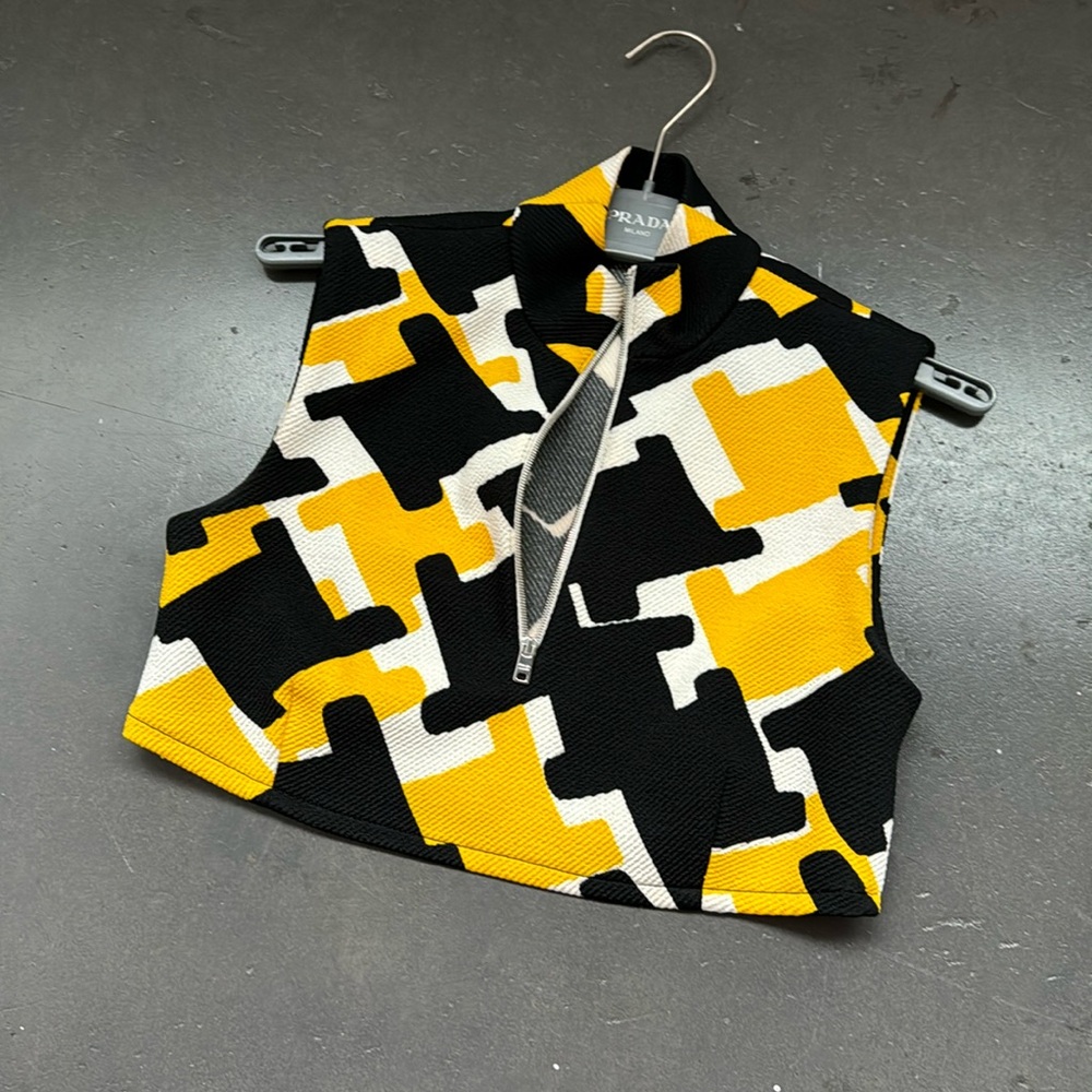Prada cropped shirt